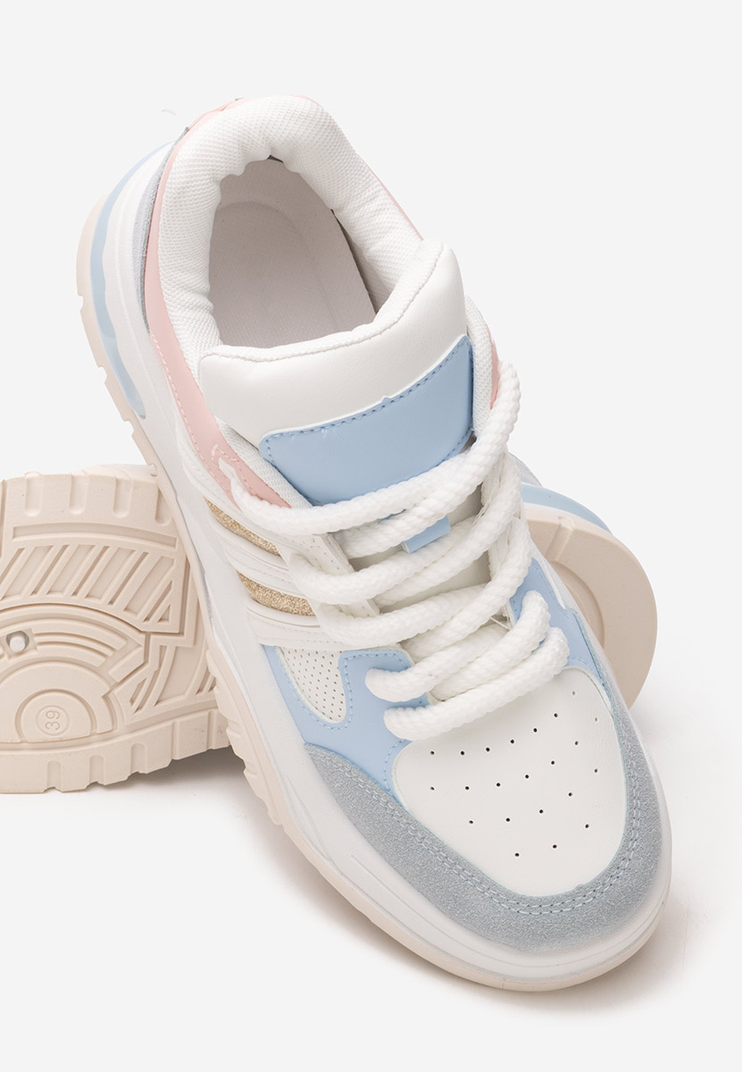 Sneakers cu platforma Marline albastri