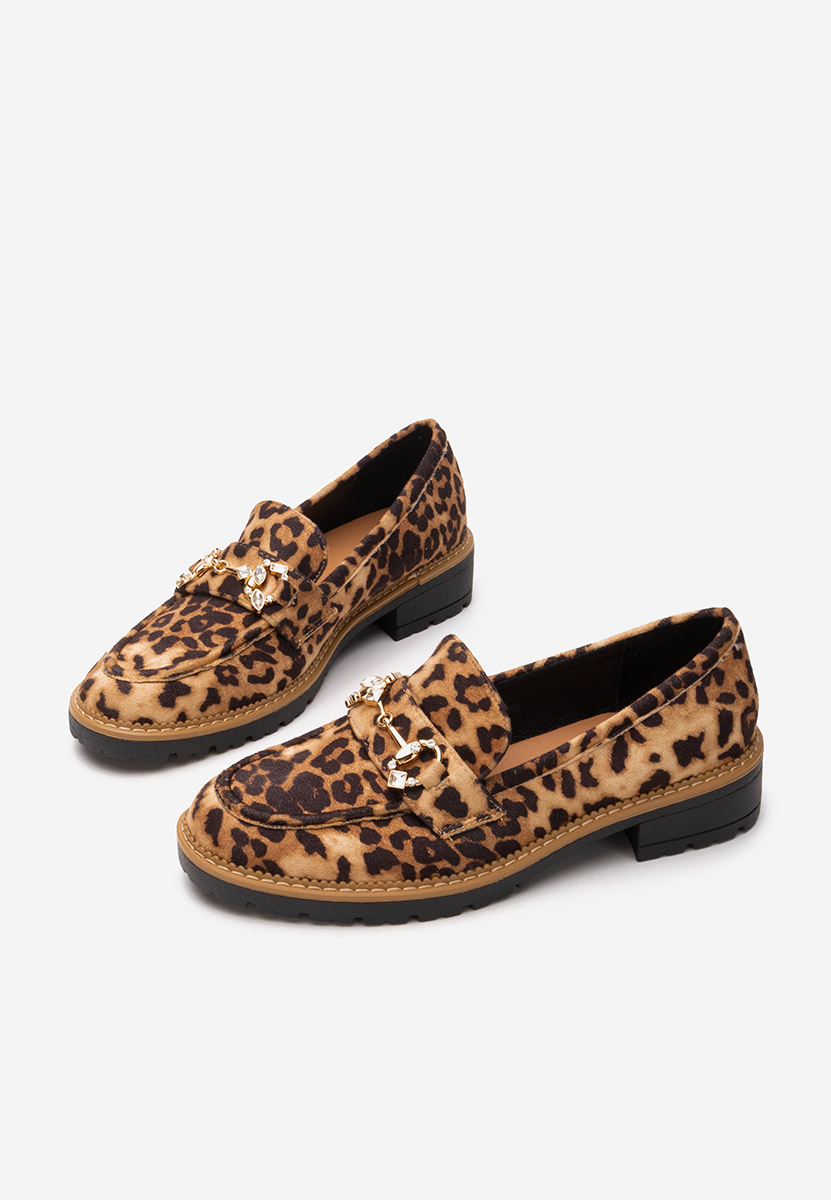 Mocasini dama Erlinda leopard