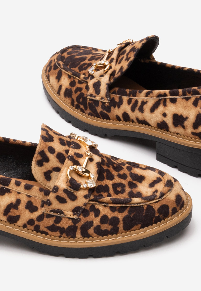 Mocasini dama Erlinda leopard