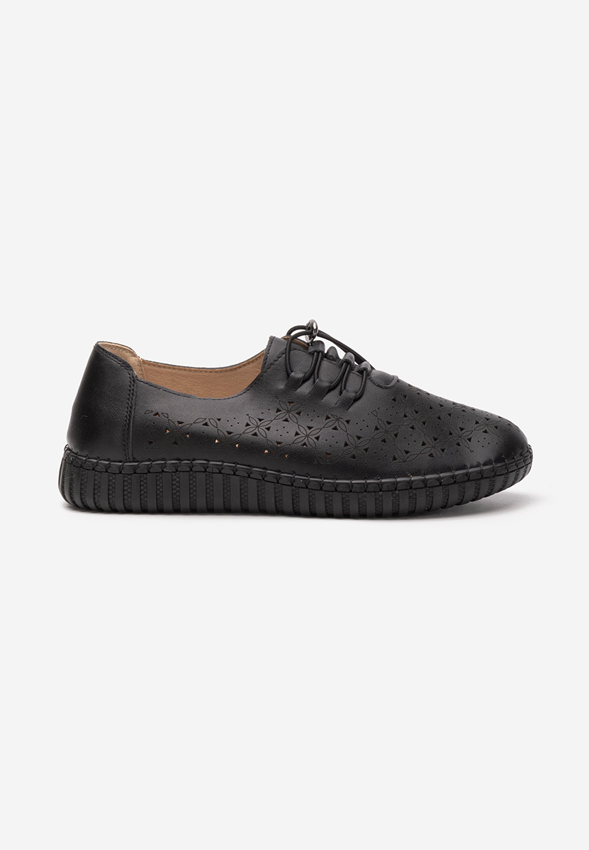 Pantofi casual dama Emaly negri