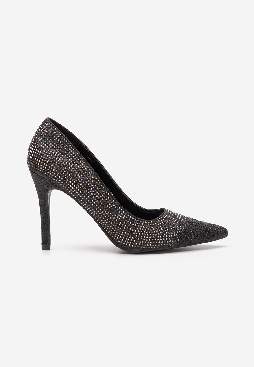 Pantofi stiletto Markita negri