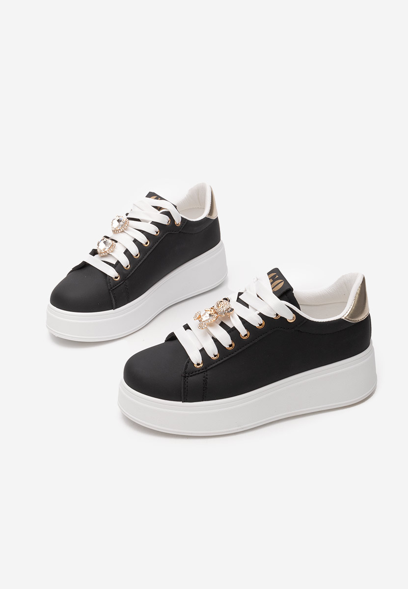 Sneakers cu platformă Ralia negrii