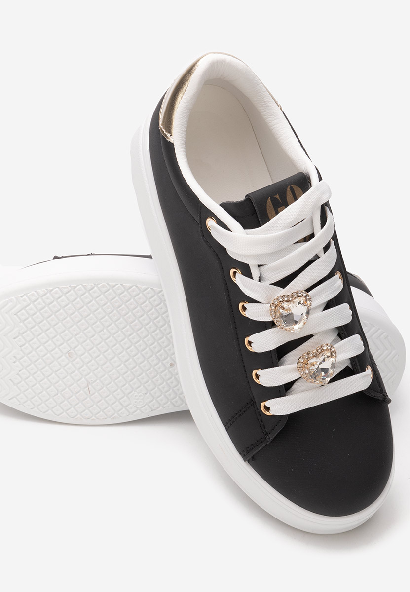 Sneakers cu platformă Ralia negrii