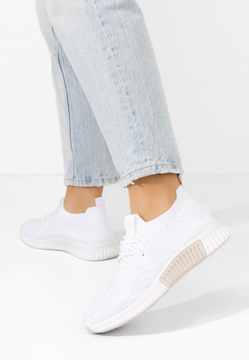Pantofi sport dama Lindsay albi
