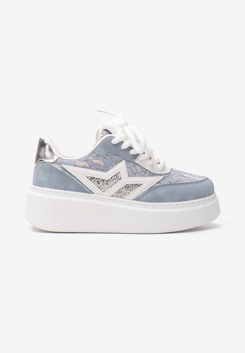 Sneakers cu platforma Dayla albastri