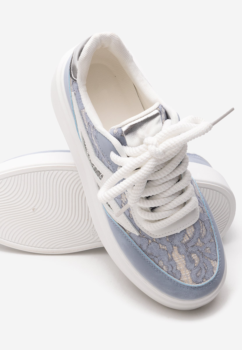 Sneakers cu platforma Dayla albastri