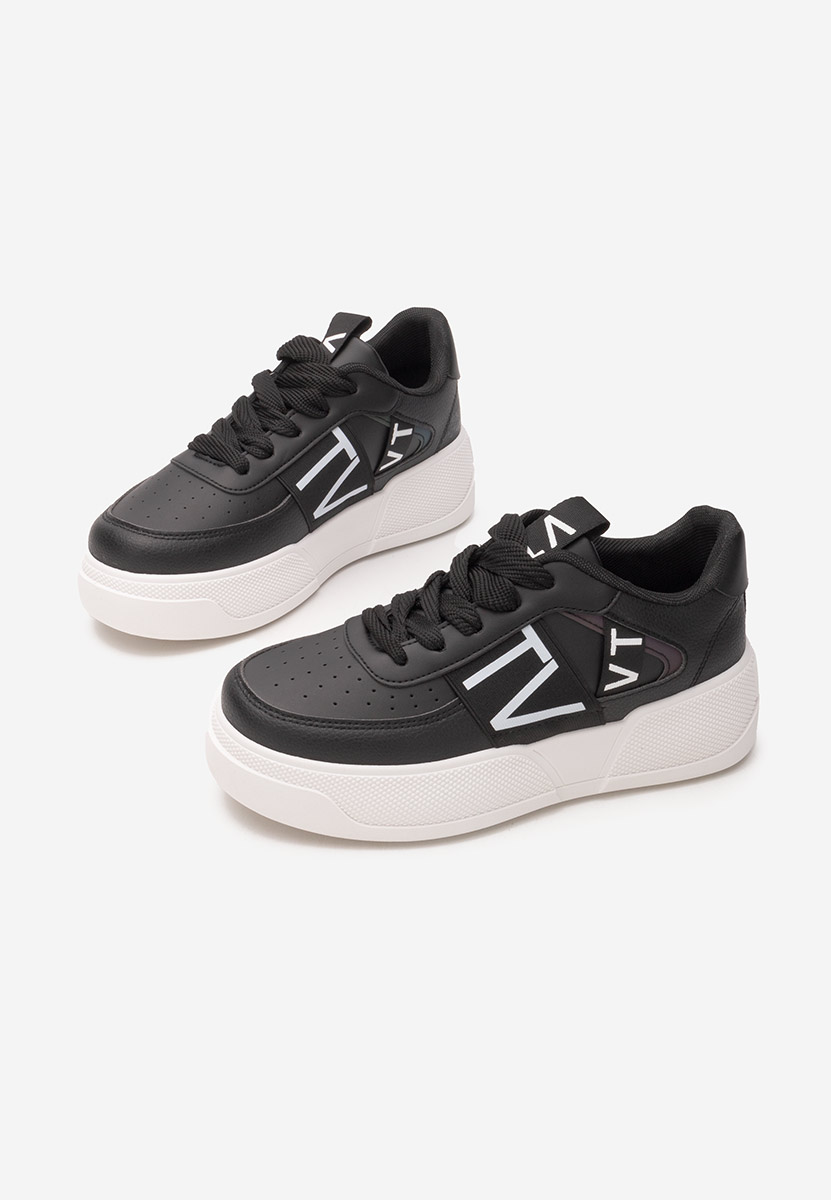 Sneakers cu platforma Vannessa negri