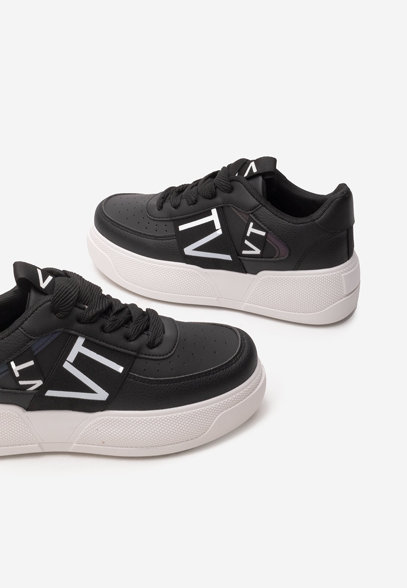 Sneakers cu platforma Vannessa negri