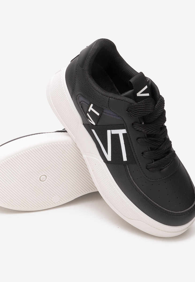 Sneakers cu platforma Vannessa negri