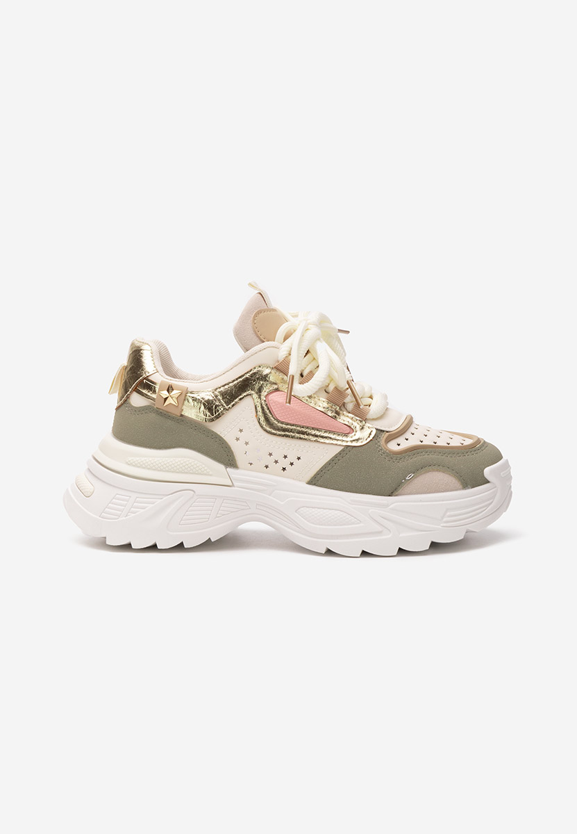Sneakers cu platformă Marlen multicolori