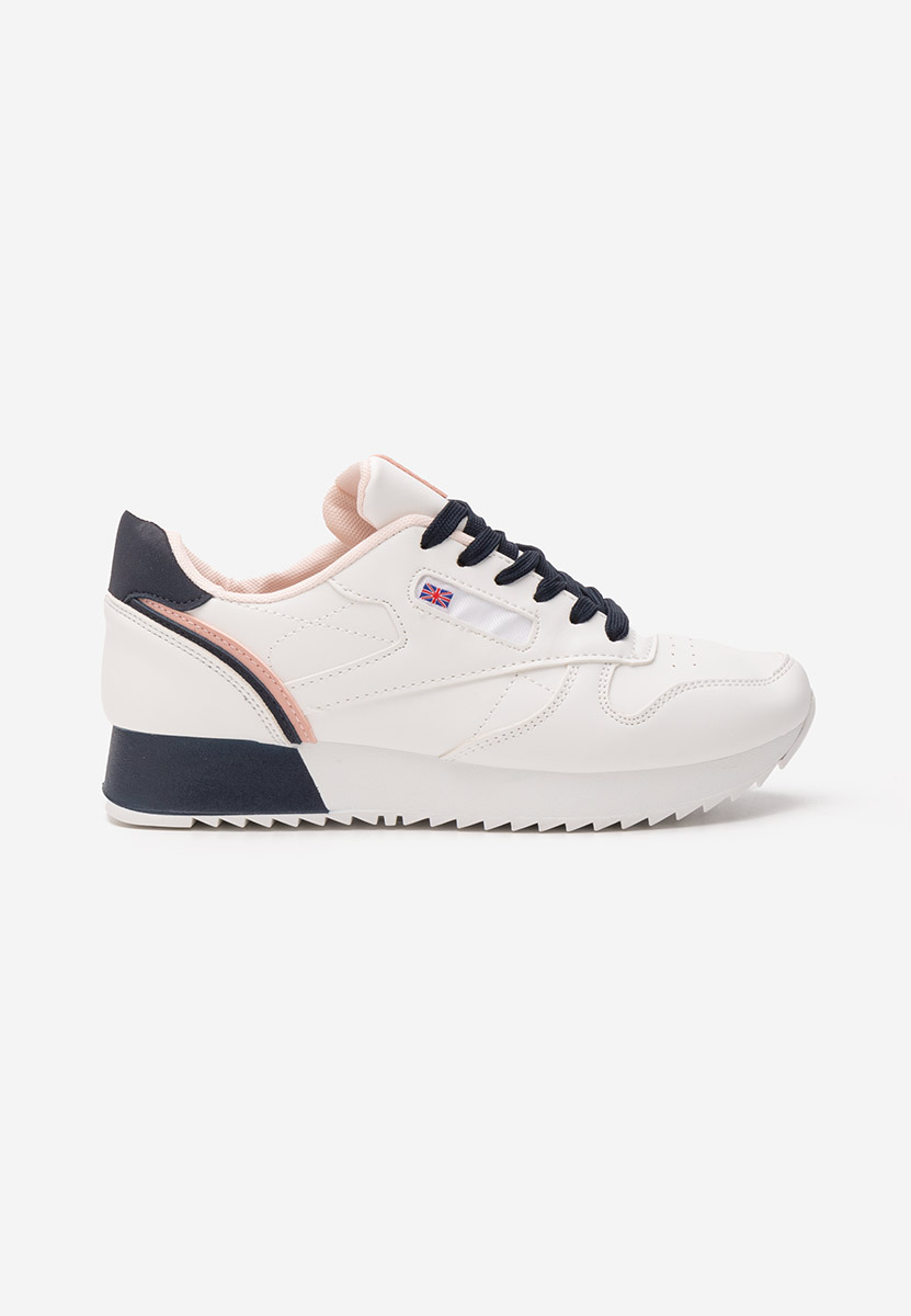 Sneakers dama Linny albi