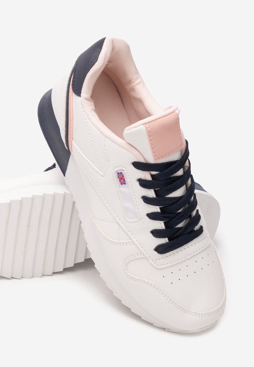 Sneakers dama Linny albi