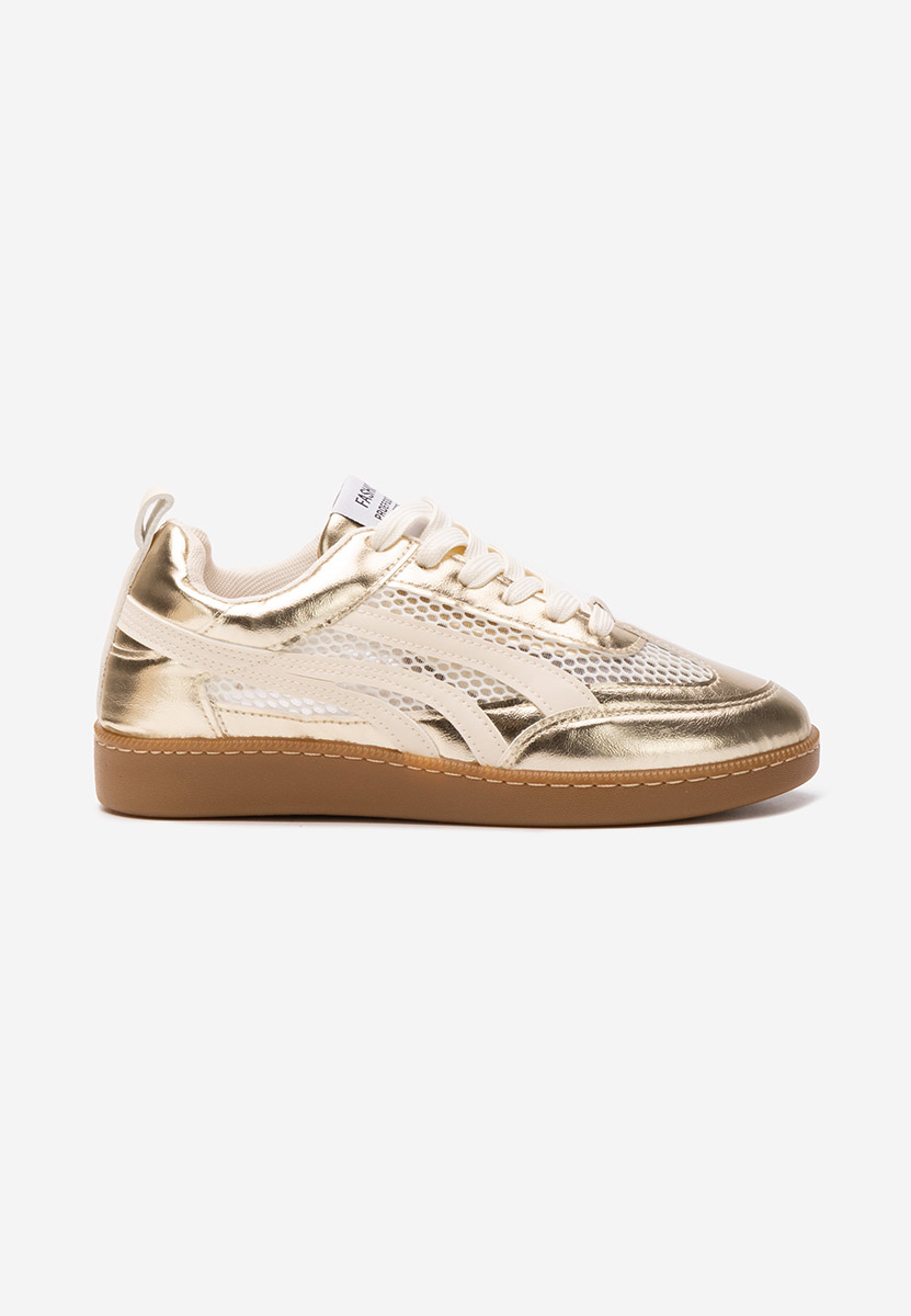 Sneakers dama Leonarda aurii
