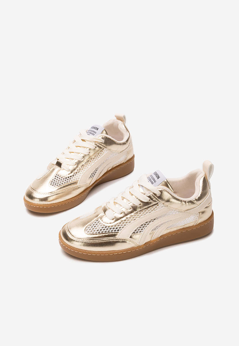 Sneakers dama Leonarda aurii