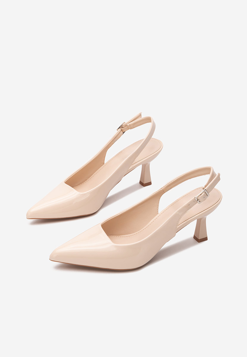 Pantofi slingback Lynelia bej