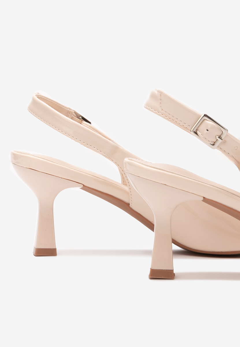 Pantofi slingback Lynelia bej