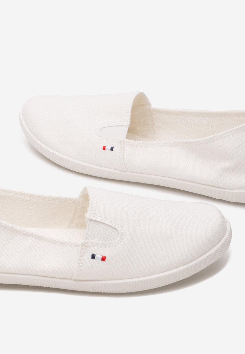 Espadrile dama Jeanyne albi