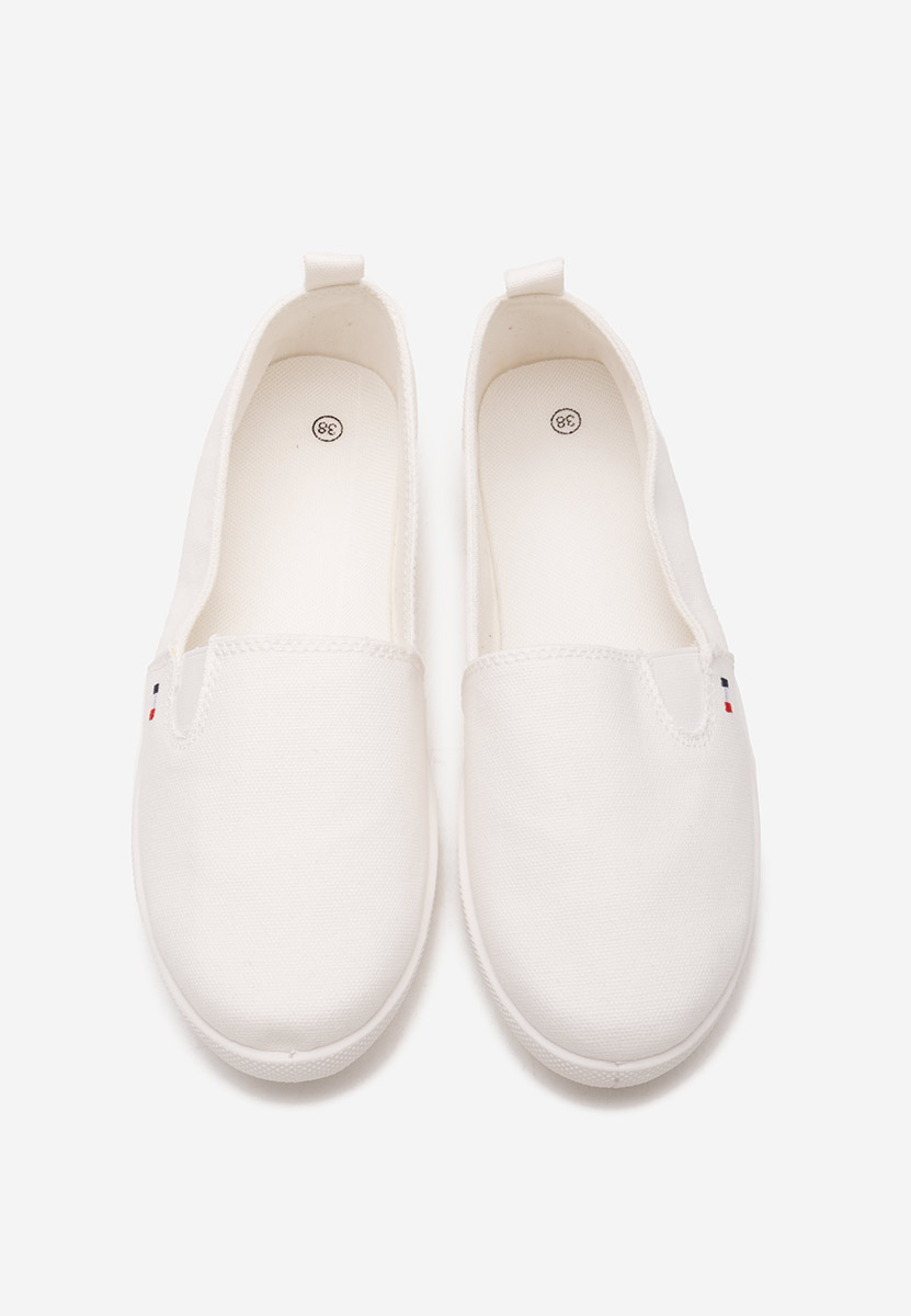 Espadrile dama Jeanyne albi