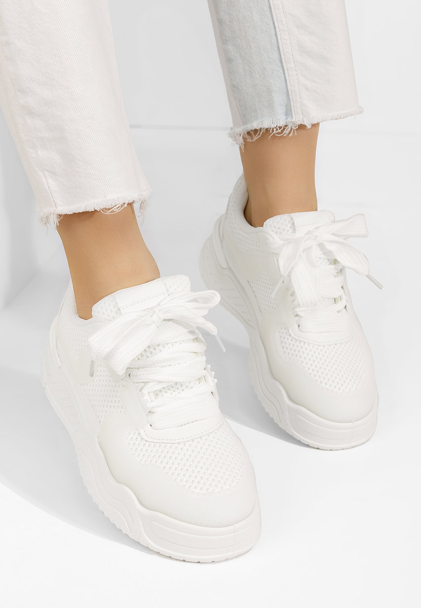 Sneakers dama Jerisa albi