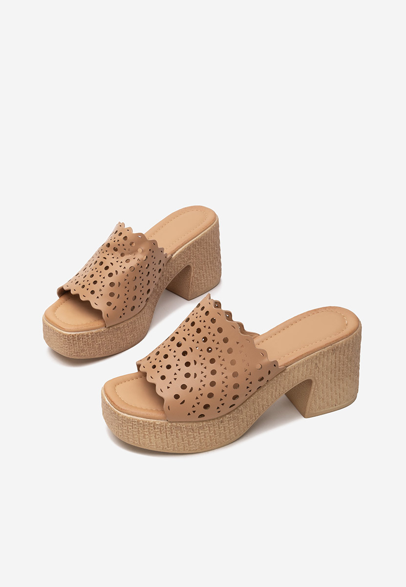 Papuci cu platforma Wanita kaki