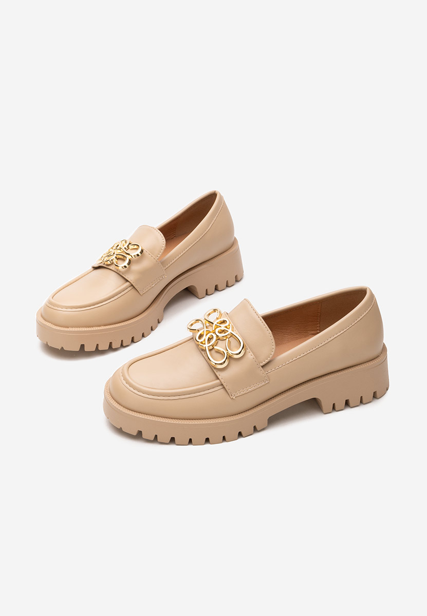 Mocasini dama eleganti Cheryl kaki