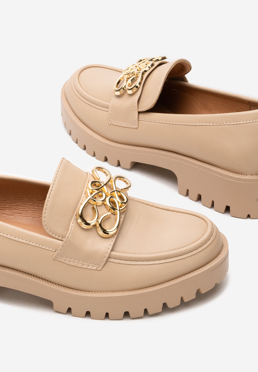 Mocasini dama eleganti Cheryl kaki