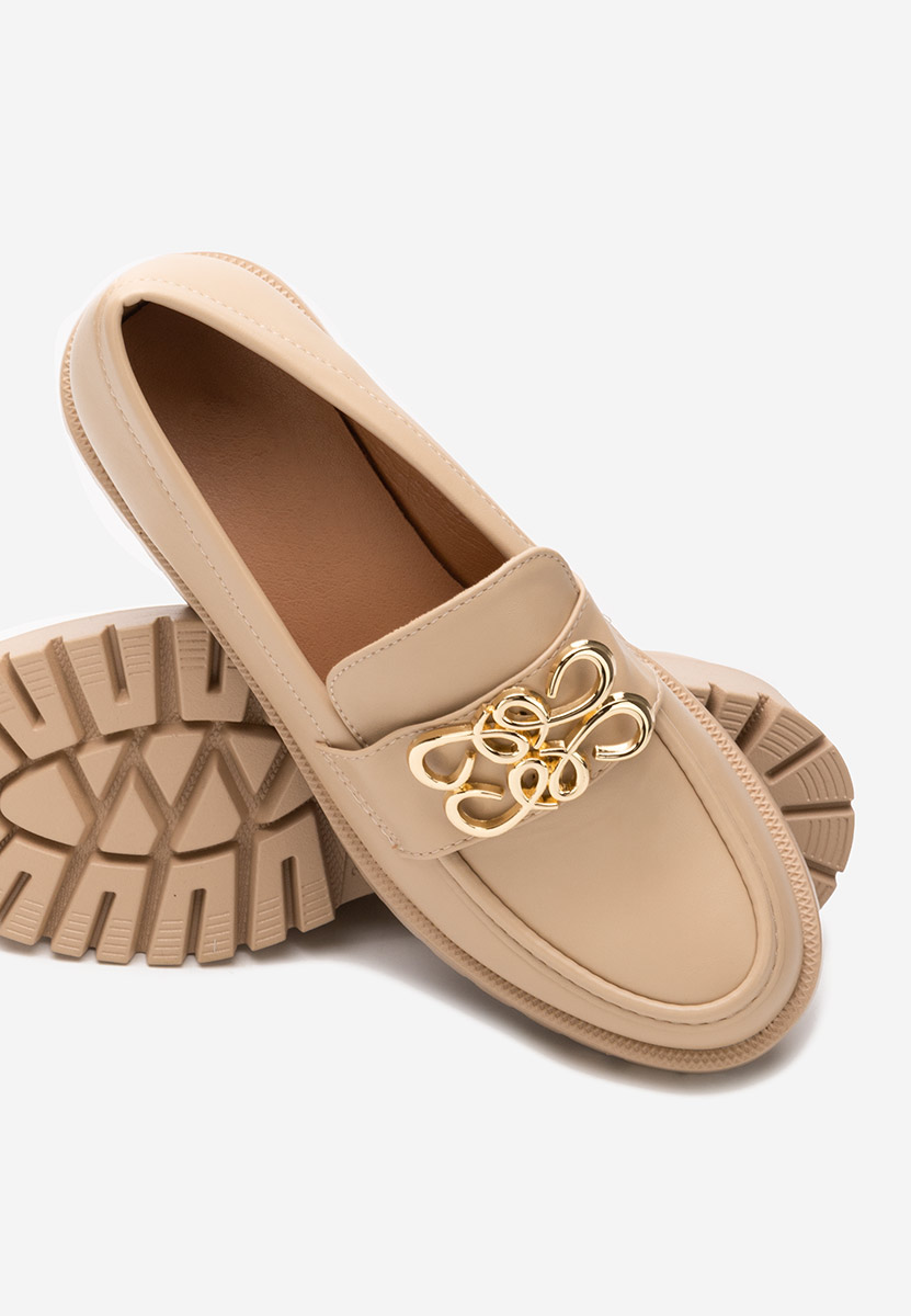 Mocasini dama eleganti Cheryl kaki
