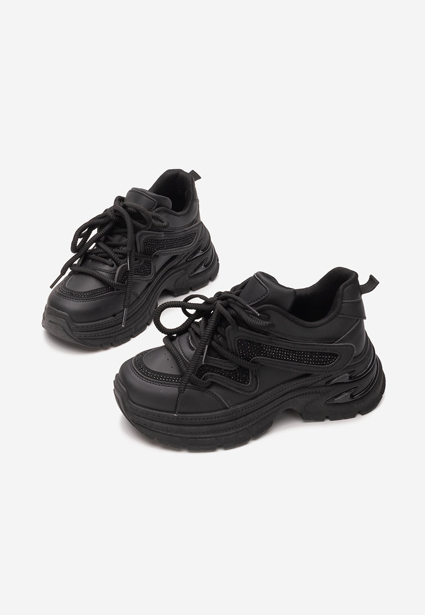 Sneakers cu platforma Ilene negri