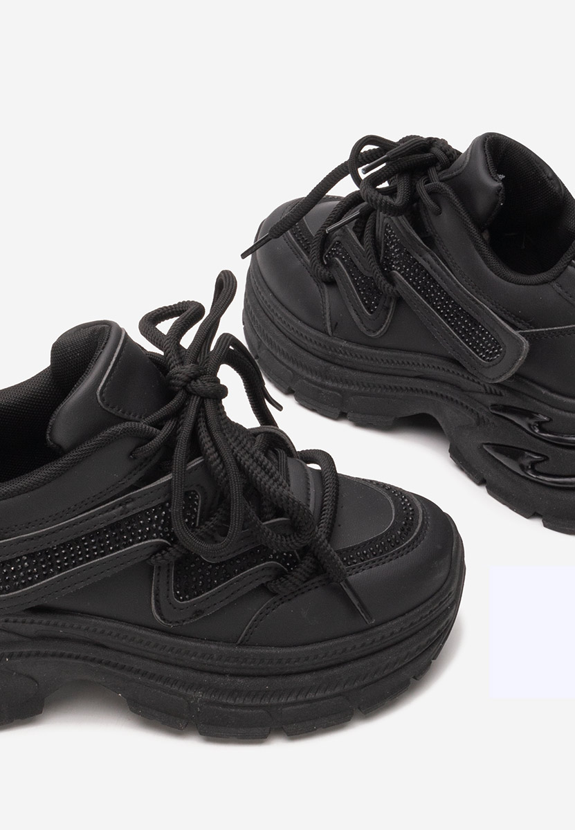 Sneakers cu platforma Ilene negri