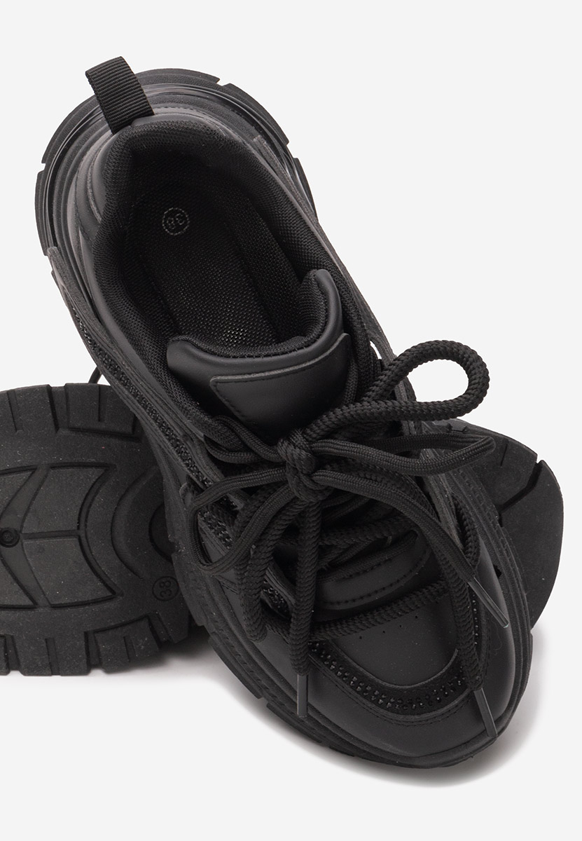Sneakers cu platforma Ilene negri