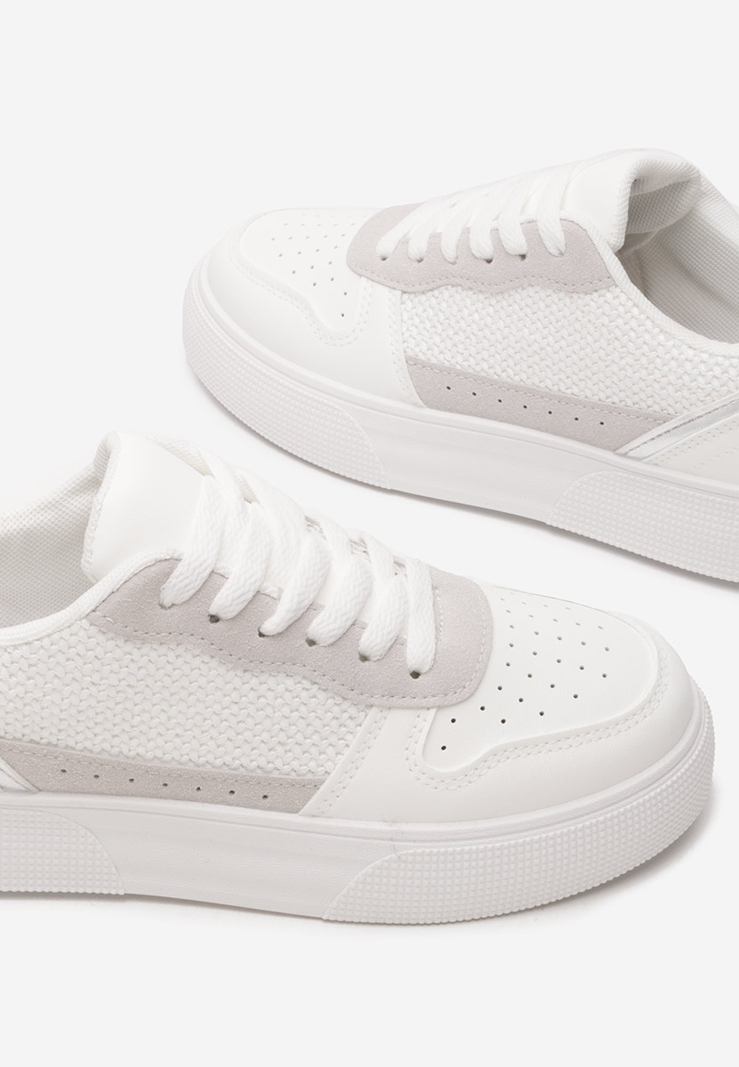 Sneakers dama Merlyna albi