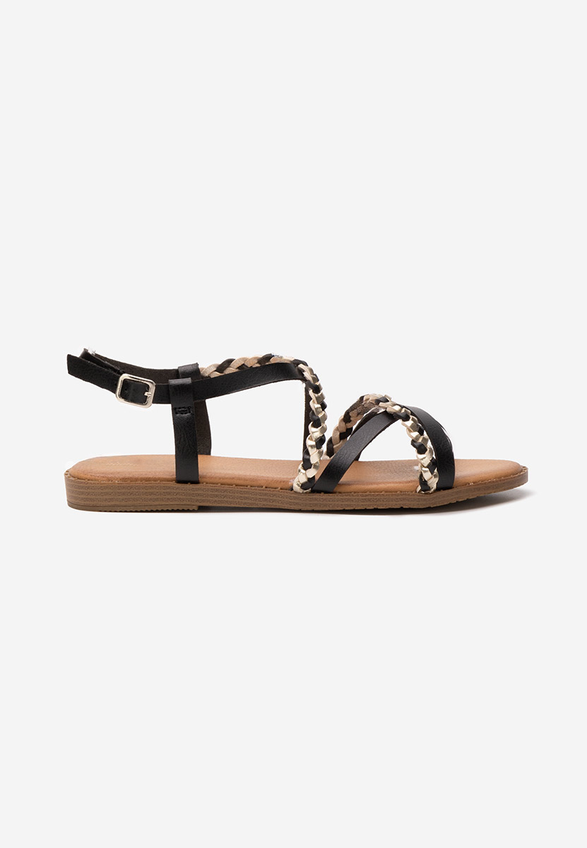 Sandale fara toc Mayola negre