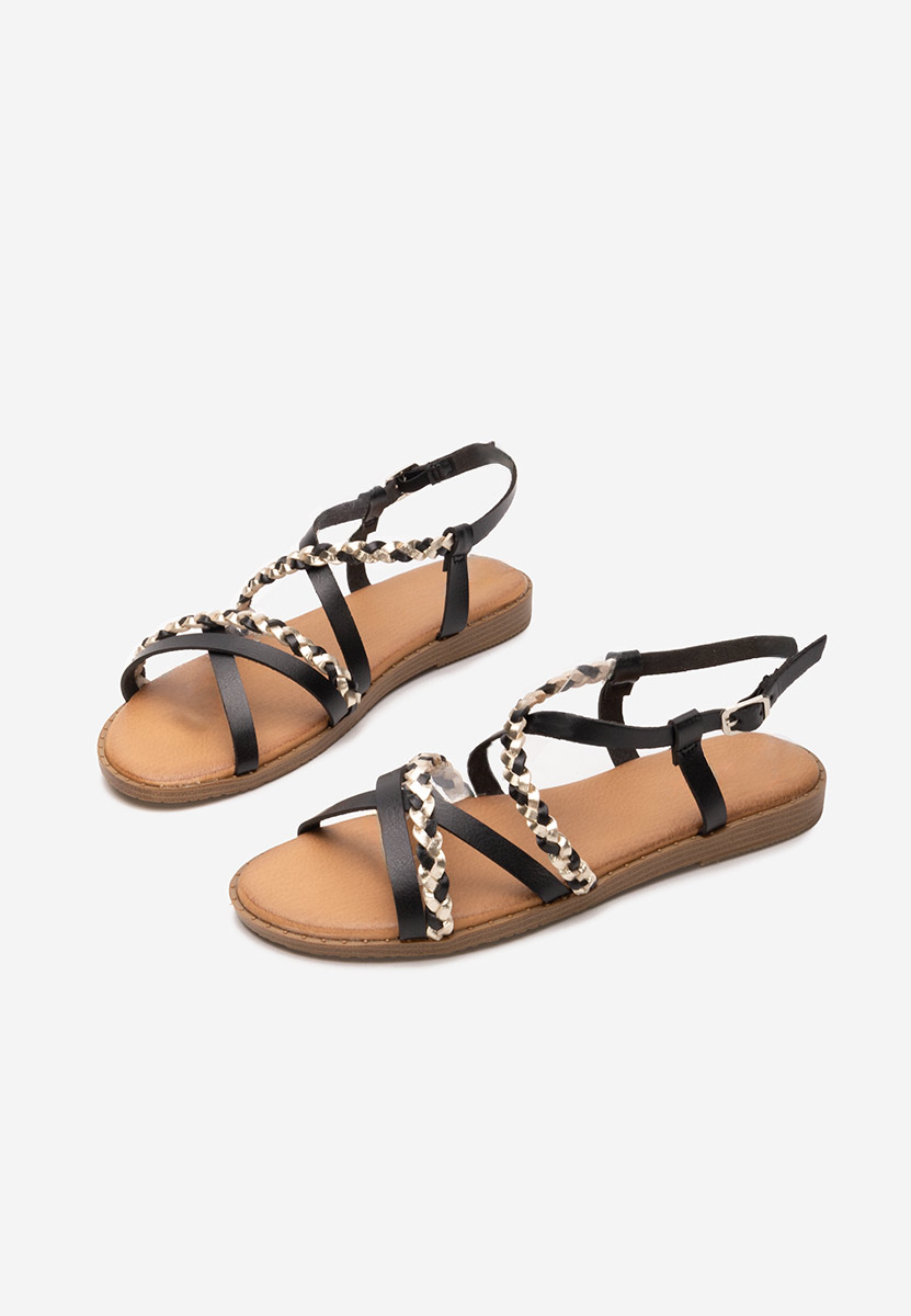 Sandale fara toc Mayola negre
