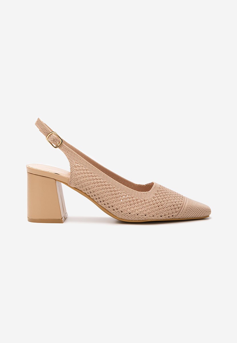 Pantofi slingback Patria kaki