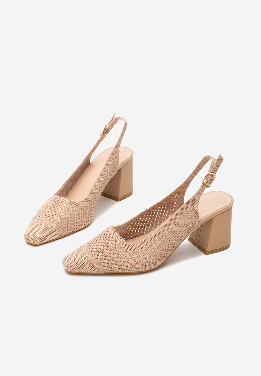 Pantofi slingback Patria kaki