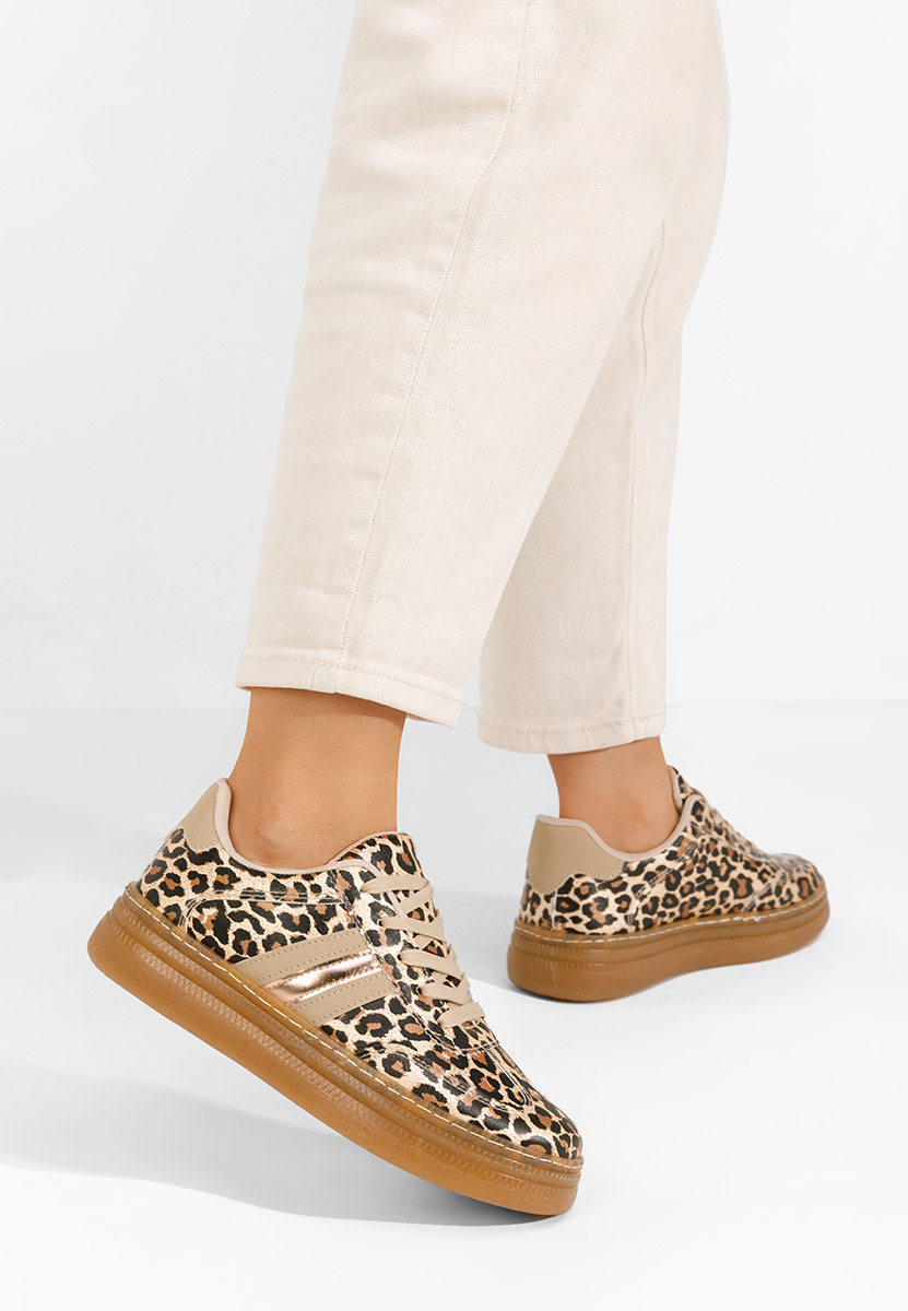 Sneakers dama Leonas leopard