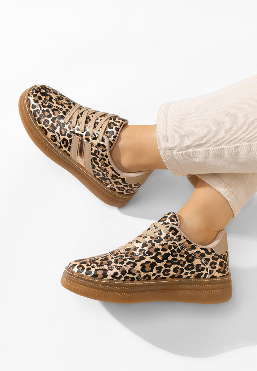 Sneakers dama Leonas leopard