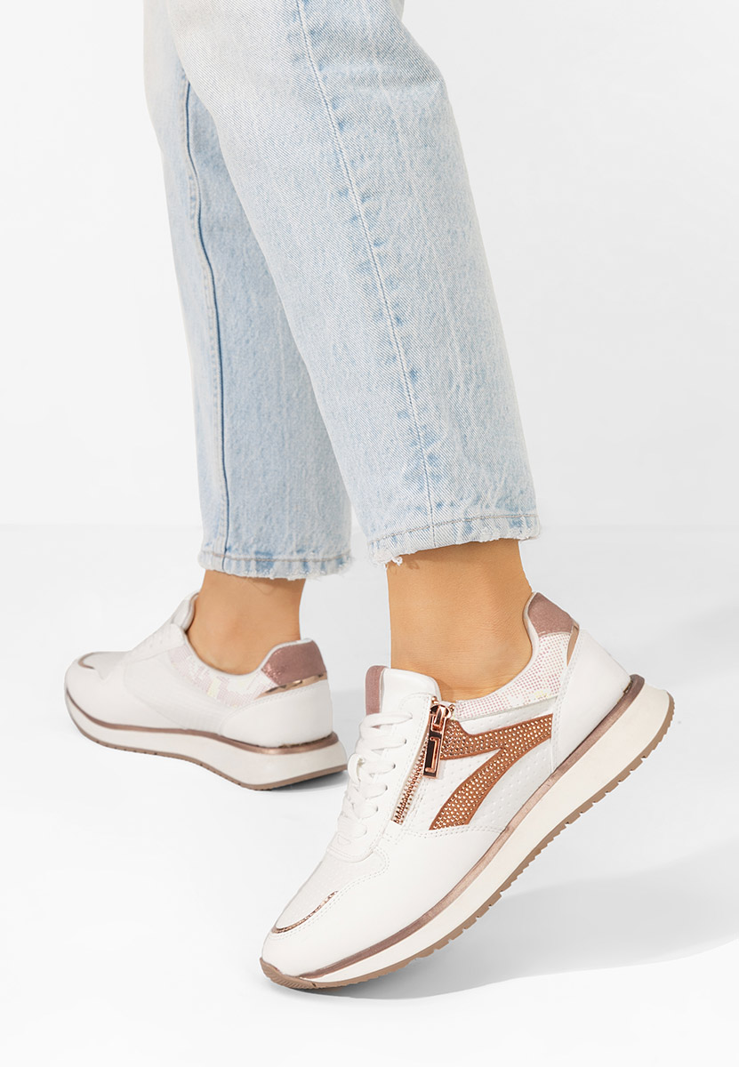 Sneakers dama Tawanna albi
