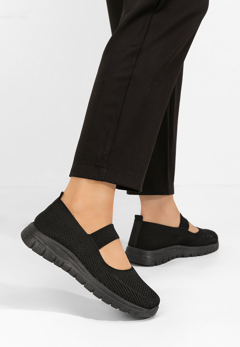 Pantofi casual dama Jennette negri