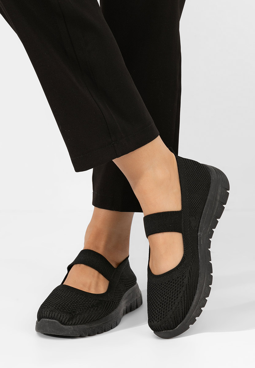 Pantofi casual dama Jennette negri