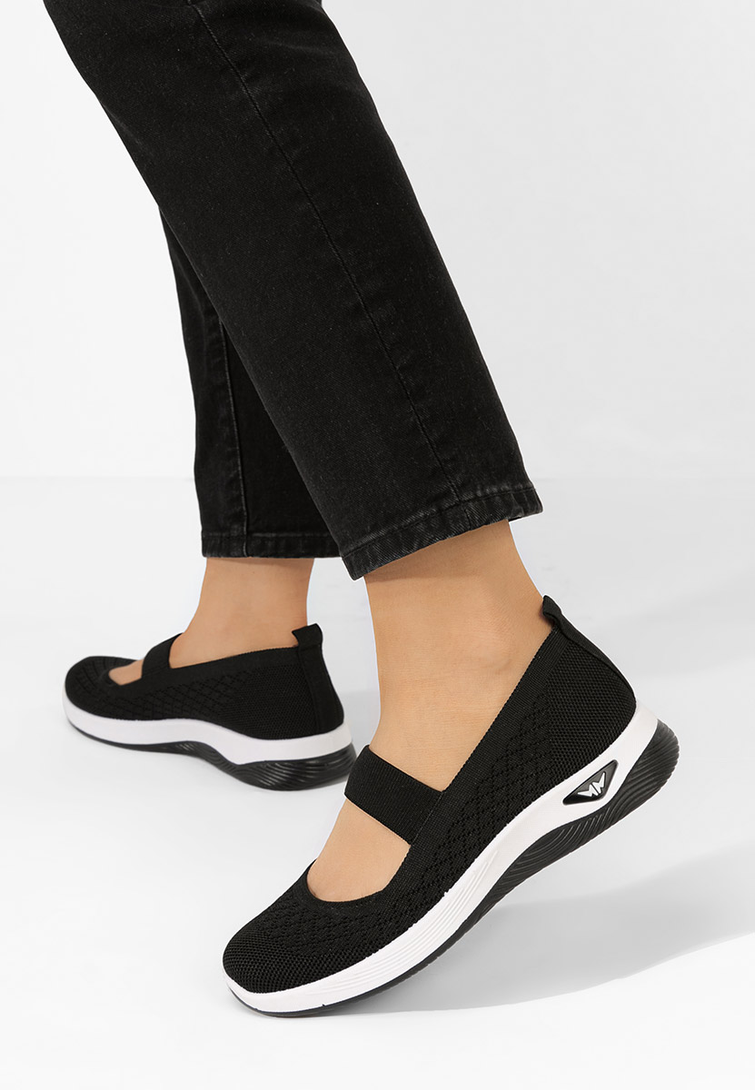 Pantofi casual dama Wonda negri