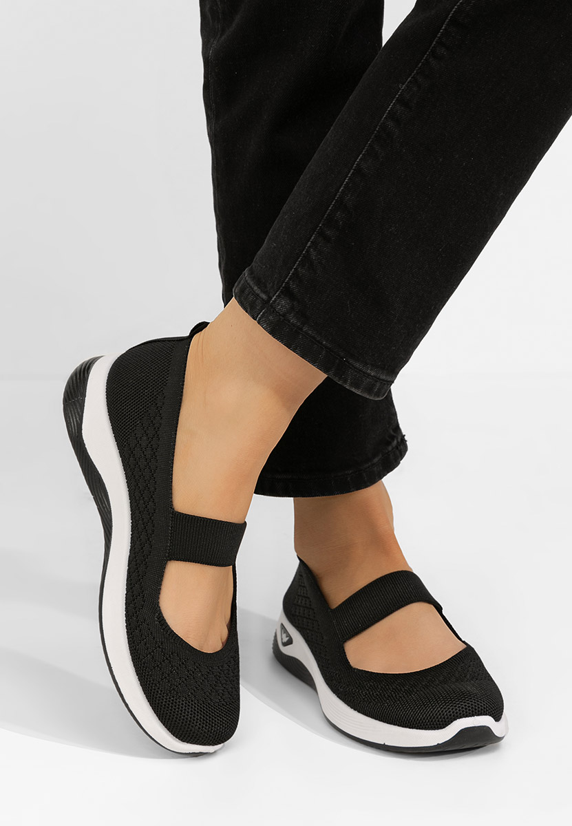 Pantofi casual dama Wonda negri
