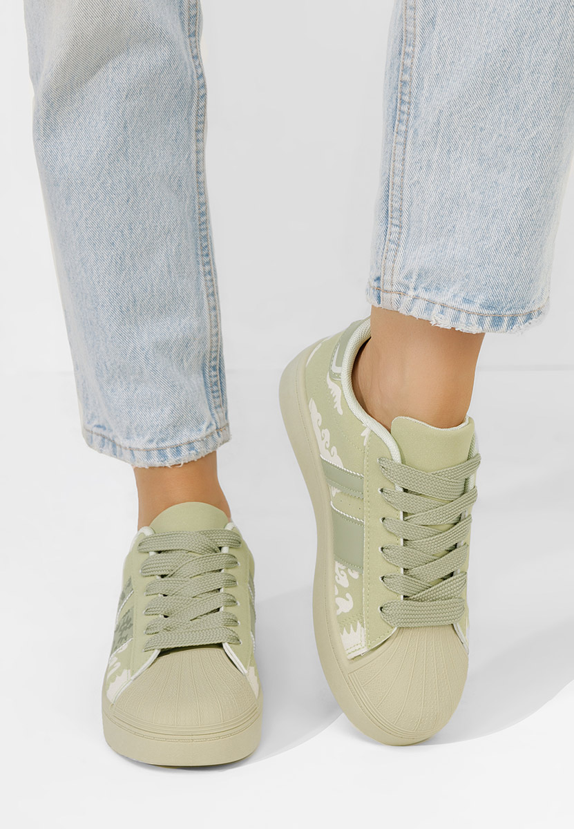 Sneakers dama Ailene verzi