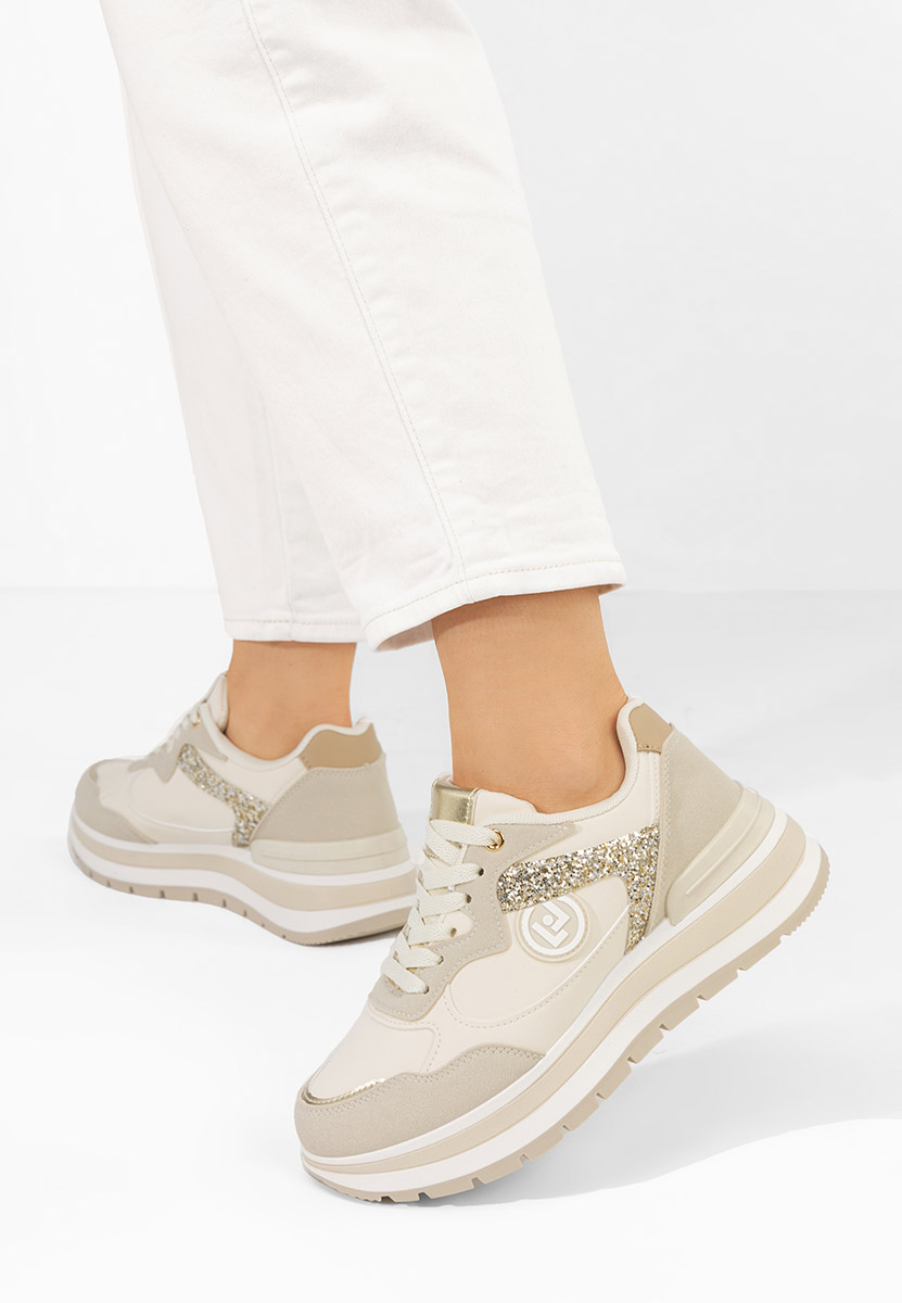 Sneakers cu platformă Nohemi bej