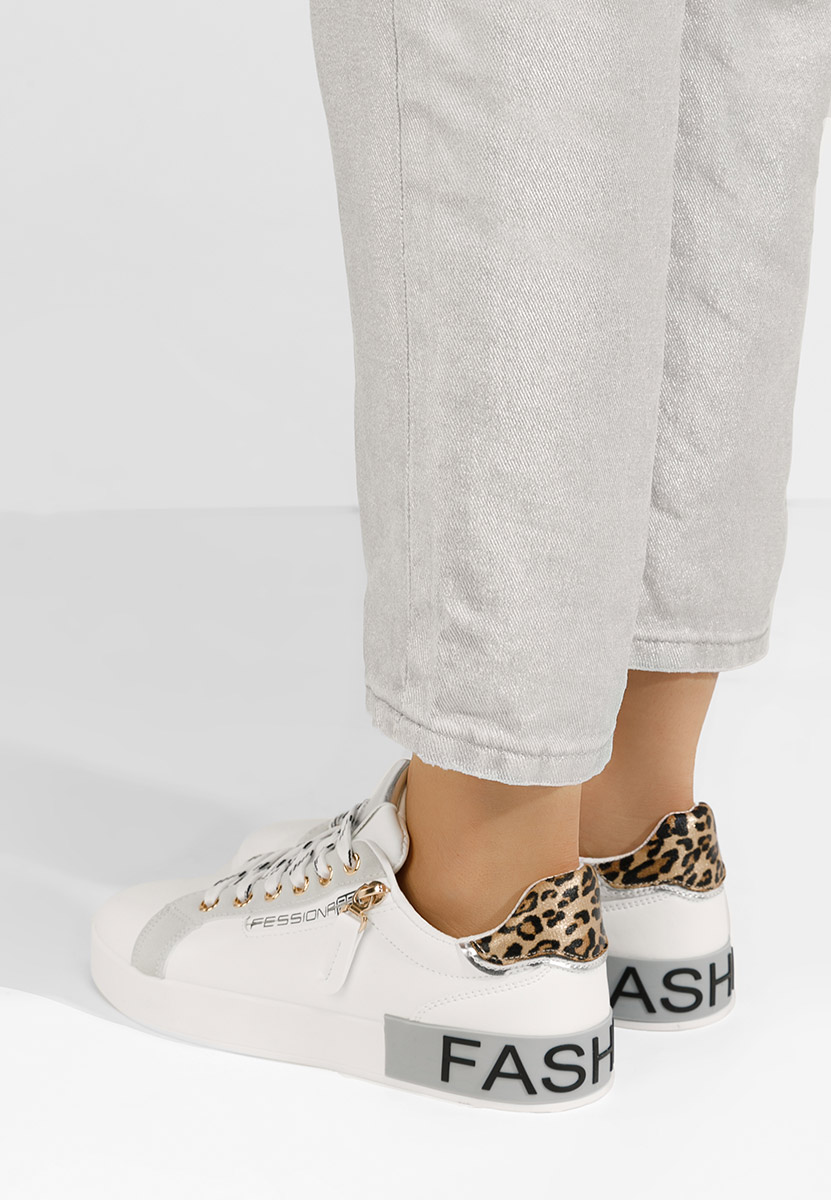 Sneakers dama Corrina albi