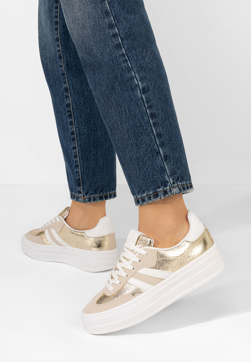 Sneakers dama Maranda aurii