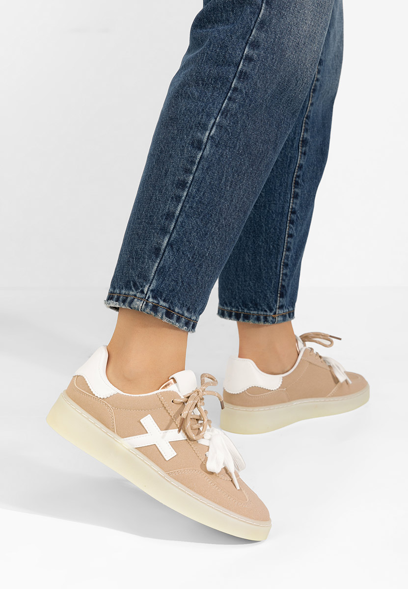 Sneakers dama Livya kaki