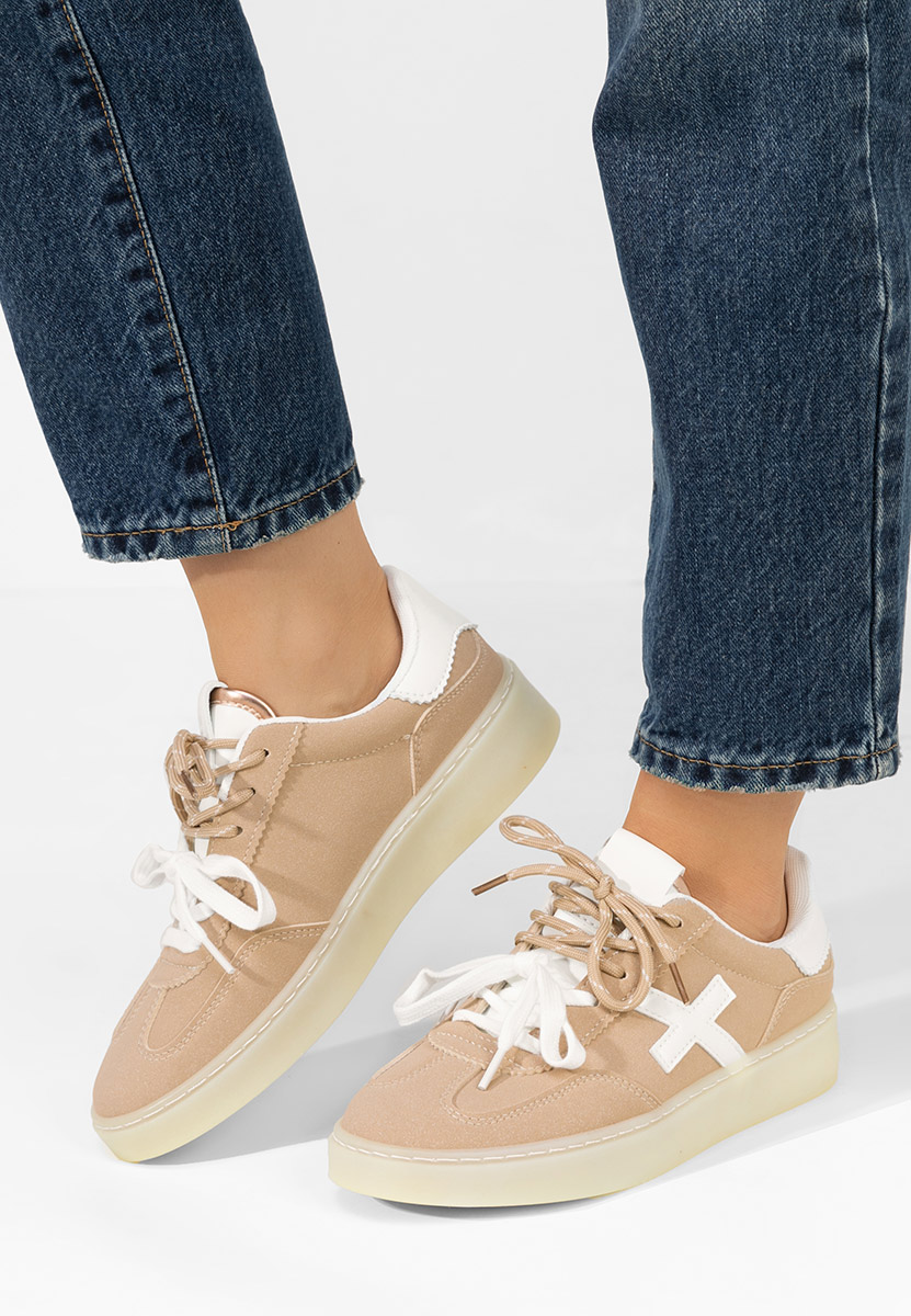 Sneakers dama Livya kaki