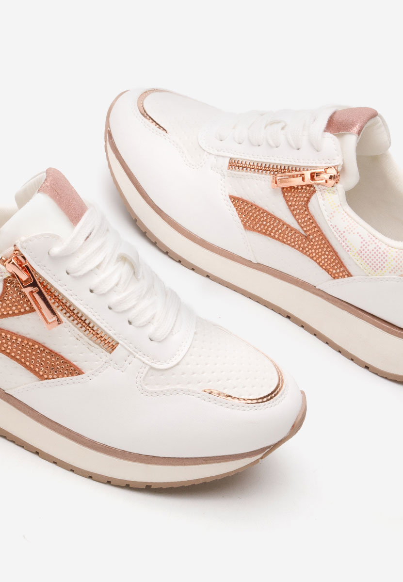 Sneakers dama Tawanna albi