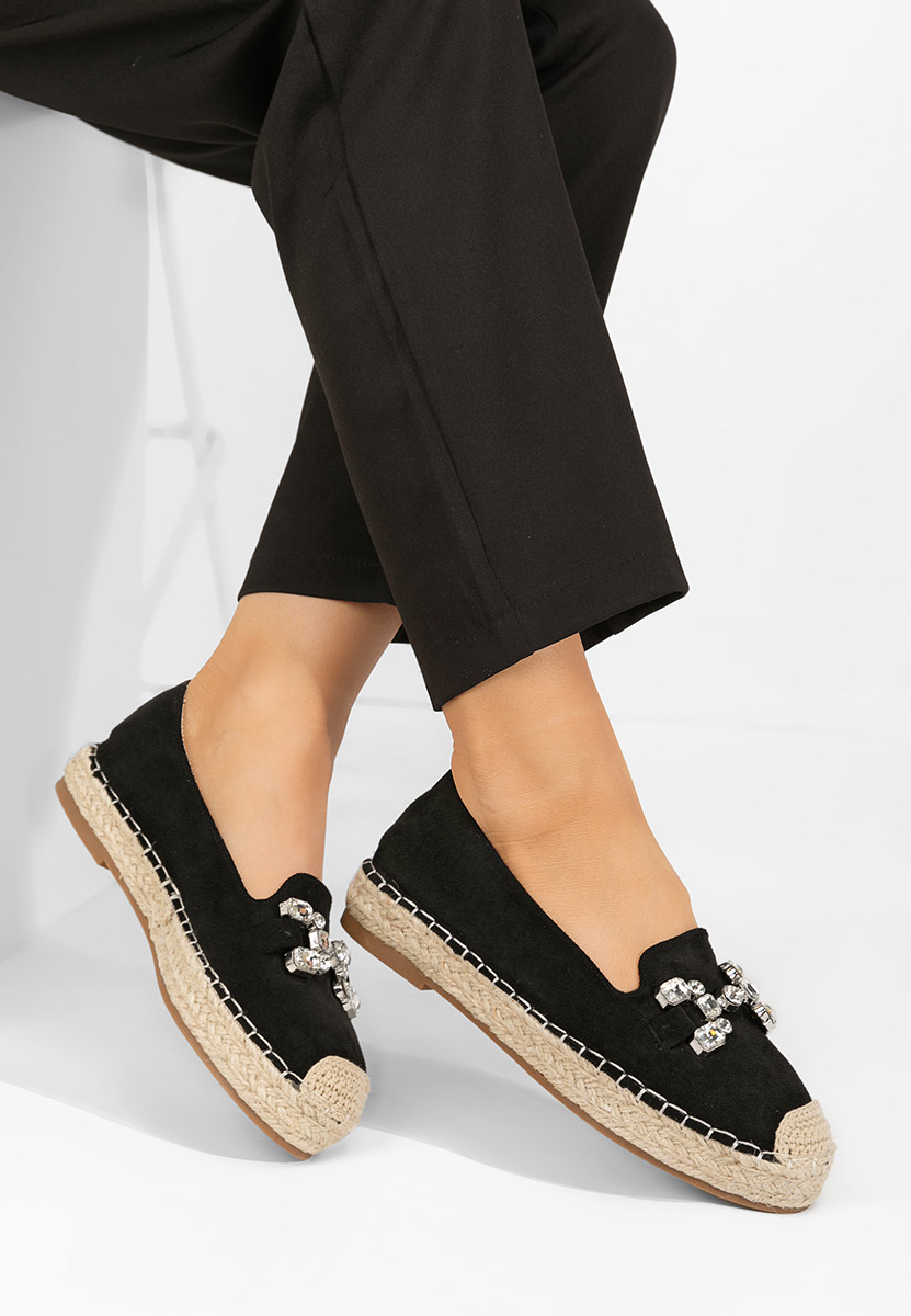 Espadrile dama Sharen negre